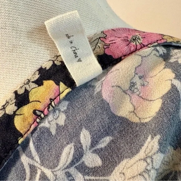 Spell Sayulita Short Sleeve Blouse, Nighshade, XS, GUC! - Picture 11 of 14